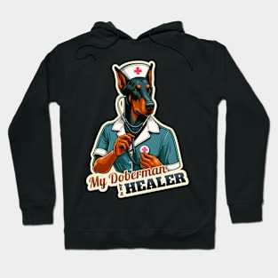 Doberman nurse Hoodie